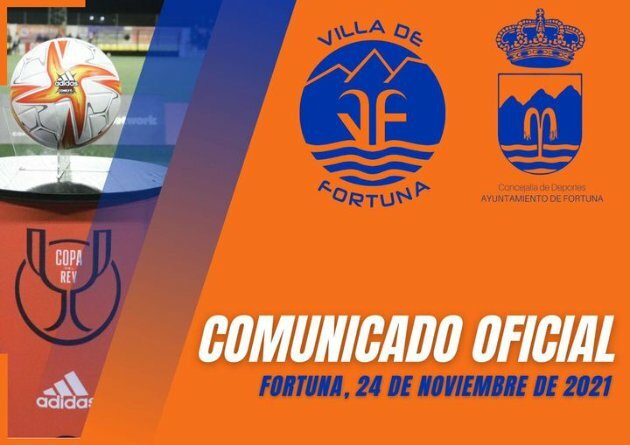 #DEPORTES: COPA DEL REY DE FÚTBOL. 

Ante las dudas surgidas sobre la celebración del partido de la Copa del Rey de nuestro club Villa de Fortuns frente al Cádiz, C.F. en el estadio Nueva Condomina en lugar del campo municipal José Luis Belda de Fortuna,… ift.tt/1OWBEi4