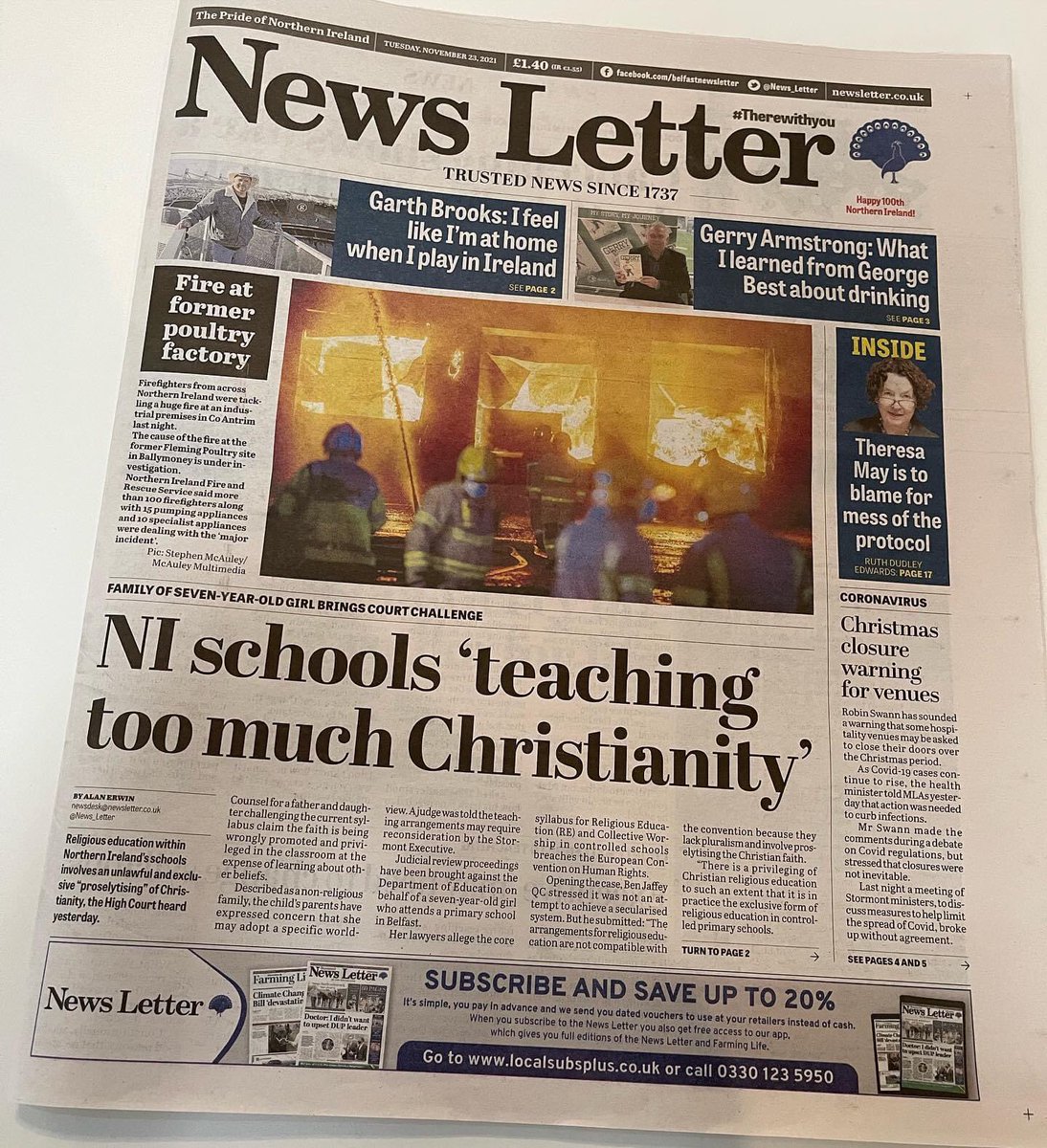 LeftSideUpNI's tweet image. It takes a 7 year old to say this?