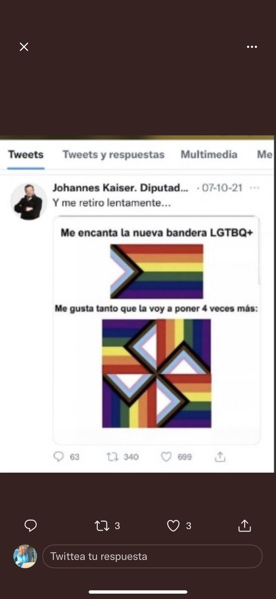 lilyperez's tweet photo. Espero q también exista una disculpa real x este símbolo publicado en redes y no una justificación onda “ es inexperto” o “hay q ver el contexto”, o “fue hace años”. O “es sarcasmo”. En esta imagen claramente se ve una swastica. Una imagen ofensiva y dolorosa para el mundo. https://t.co/yNuFWQwlqj