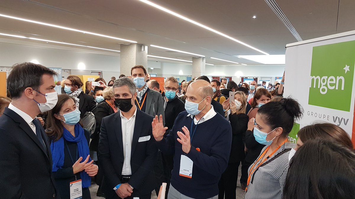 MGEN (@mgen_officiel) on Twitter photo Journée nationale des porteurs de projet Art. 51.
Merci à <a href="/olivierveran/">Olivier Véran</a> pour sa présence sur notre stand et d'avoir échangé avec les équipes du Centre de soins ostéoarticulaires ambulatoire (#CeSOA) du @groupe_mgen.
#article51 #innovation #rhumatologie #ostéoarticulaire #mgen Journée nationale des porteurs de projet Art. 51.
Merci à <a href="/olivierveran/">Olivier Véran</a> pour sa présence sur notre stand et d'avoir échangé avec les équipes du Centre de soins ostéoarticulaires ambulatoire (#CeSOA) du @groupe_mgen.
#article51 #innovation #rhumatologie #ostéoarticulaire #mgen