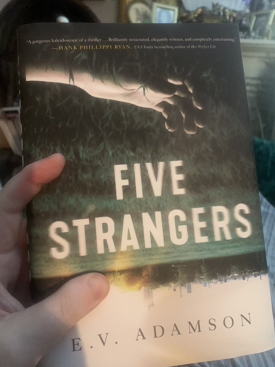 felixunger1999's tweet photo. I thoroughly enjoyed this new thrilled by @andrewwilsonaw writing as #EVAdamson - #FiveStrangers https://t.co/rAjfWTuUT5