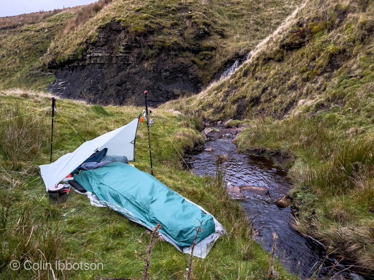 November has been great month for a bit of bivving. A small head tarp really adds a lot of comfort. This is from my last trip to the Yorkshire Dales