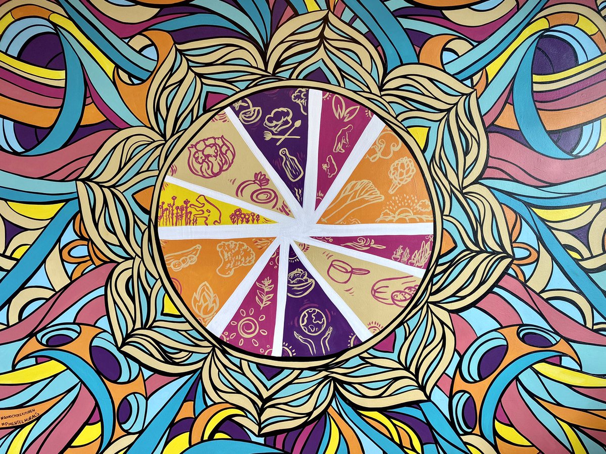 joepimentelart's tweet photo. I’m happy to share with you my latest mural @GoodChoiceKitch . I love an opportunity to showcase this style of work. Great experience, great food,highly recommend! #pimentelmurals #goodchoicekitchen #ossiningny #westchesterny https://t.co/c4SsLjgbc6