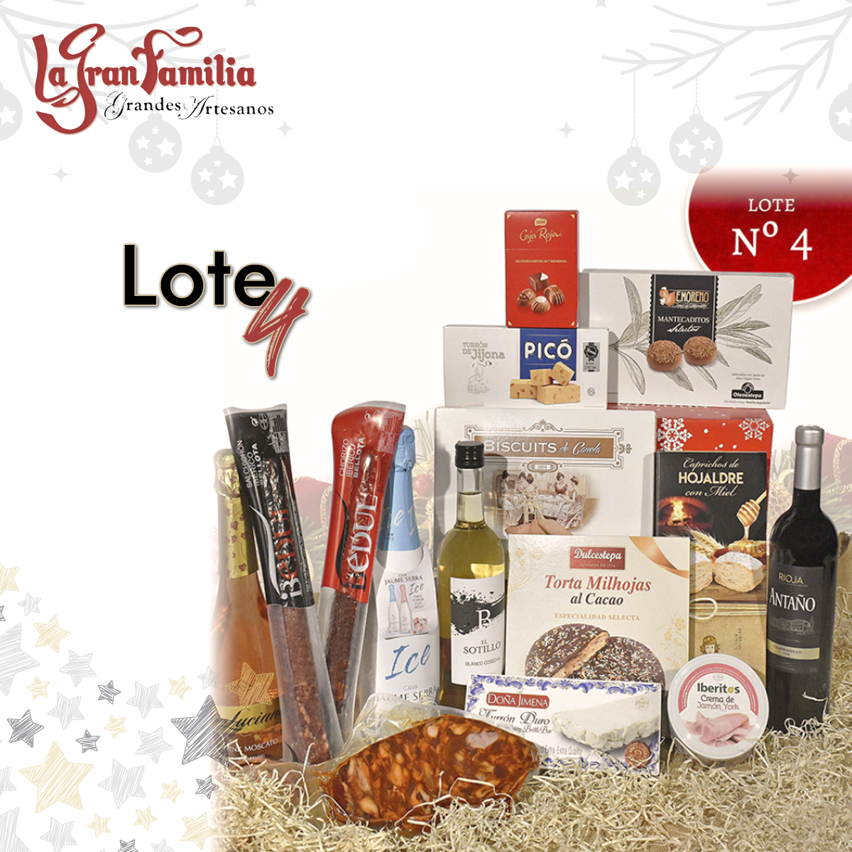 TurronesLGF's tweet image. Nuestros #lotes de #Navidad son el conjunto ideal de #productospremium para unas #Navidades únicas 🎄 Contacta con nosotros y haz ya tu pedido para clientes, empleados, familiares o amigos ¡Un detalle perfecto para los amantes de la Navidad! 🎁