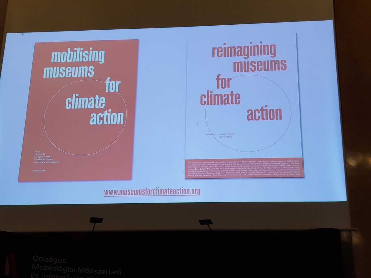 peinadormarta's tweet photo. Repensando los #museos para luchar contra el #CambioClimático con Rodney Harrison @climatemuseums en #MuseumDigit. La #exposición para el @COP26 https://t.co/R4eWNQv6eI https://t.co/BKA5zk2k4S