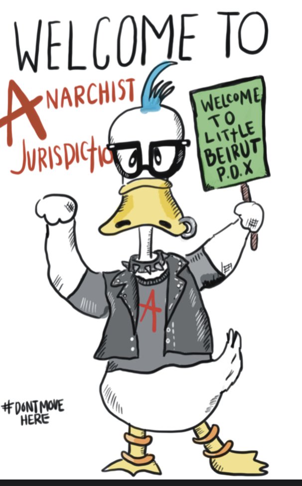 DuckPandemic's tweet image. @TravelOregon some updates #Portland the portland everyone thinks exists #LittleBeirut #AnarchistJurisdiction #antifascist . #Portland