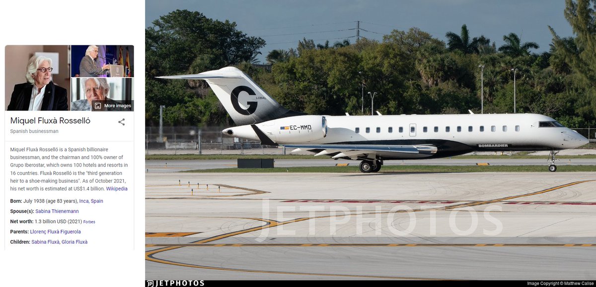 FlconEYES's tweet photo. 🚨📡🛰️✈️#ECMMD Bombardier Global Express XRS donde viaja Miquel Fluxá ATORNILLANDO LA DICTADURA DE CUBA. 
#C25A Cessna 525A CitationJet CJ2 ANONIMO con la información bloqueada. 🚨🧐🧐
#HappeningNow
#cuavion #Cuba #23Nov https://t.co/vGH7qOW6UA