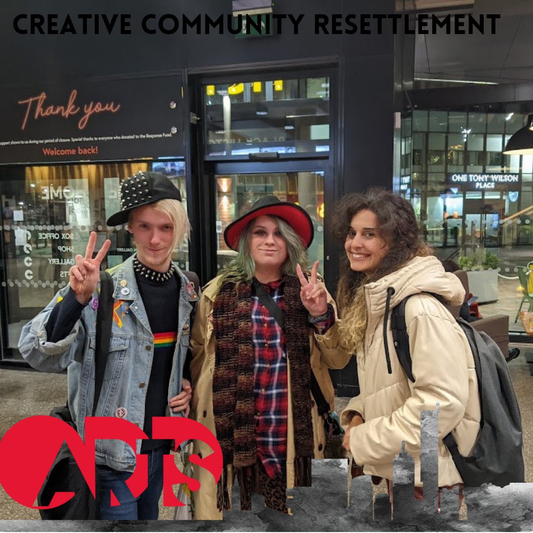 OddArtsUK's tweet photo. 💙CREATIVE•COMMUNITY• RESETTLEMENT💙 Trip to @homemcr to see The Lemon Table. Fantastic acting and such a wonderful evening out 🎭 thanks to our funders @ace_national @one_manchester #doylycartecharitabletrust #oddarts #CCR #creativecommunityresettlement #theatre #arts #trip https://t.co/dXEZ7TX09z