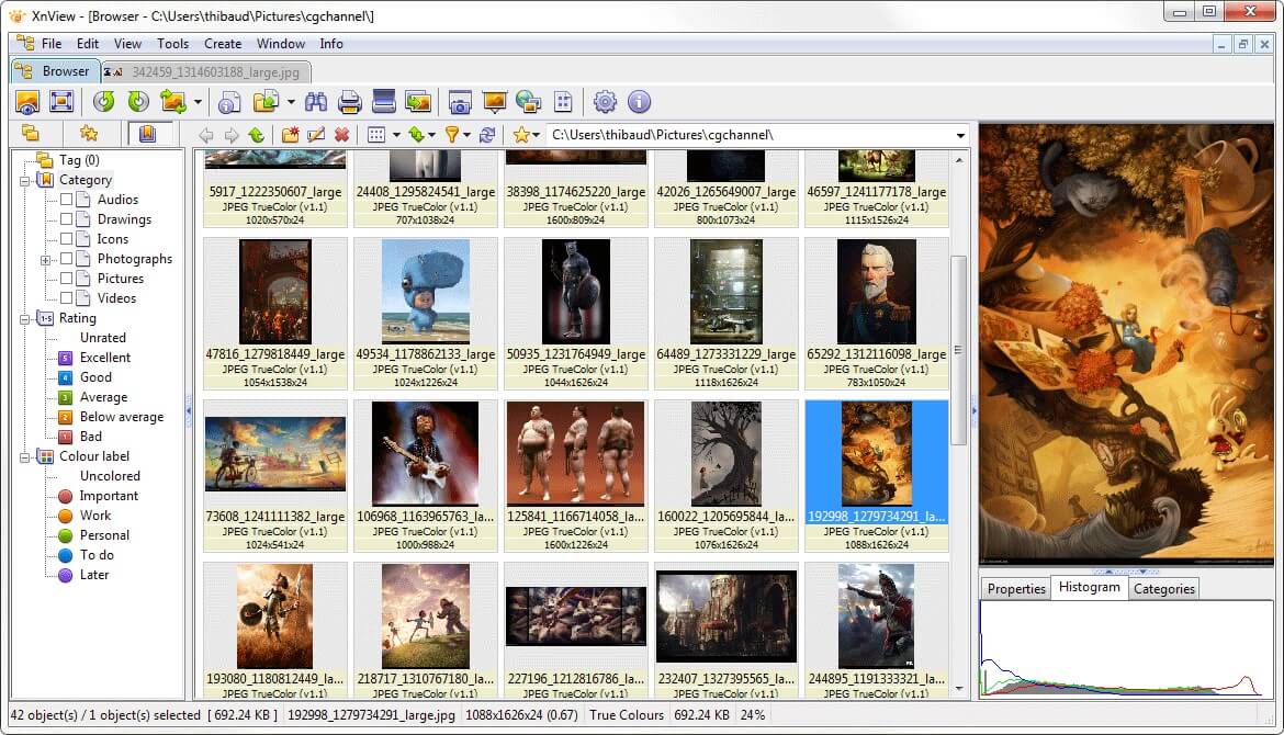 xnview's tweet photo. New version of #XnView Classic is available #photoorganizer - https://t.co/m655U0Rx1B #ImageViewer #PhotoResizer #GraphicConverter #BatchConversion https://t.co/FT9G4KOrmR