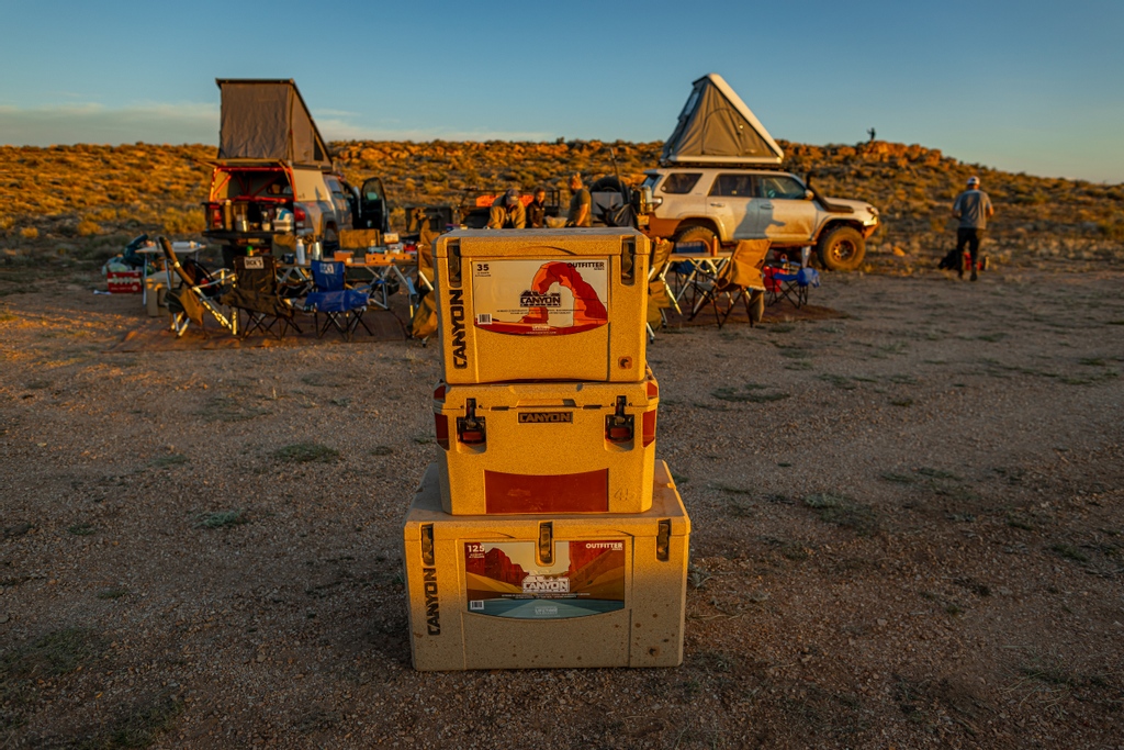 A big thank you to @canyoncoolers for helping us keep everything fresh on the Overland Trail Tour! Check them out for a great space efficient cooler born from days spent on the river. #overlandexpo #overlandtrailtour #canyoncoolers #overlandgear #overlanding #overlander