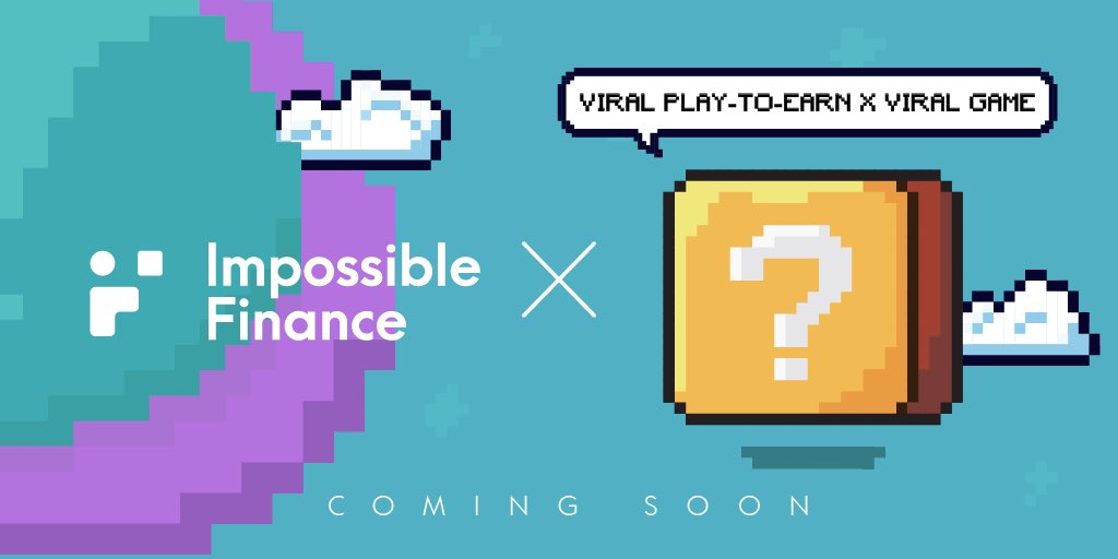 👀 Announcing IDO#9: ❓❓❓

🔥 Those that retweet and correctly tag the project, by commenting on this Tweet, will enter into a lucky draw for a mystery reward

🌚 Hint: Viral Play-to-Earn x Viral Game

#impossiblefinance #IDO9
#IF #IDIA #IDO #launchpad
#DEFI #BSC