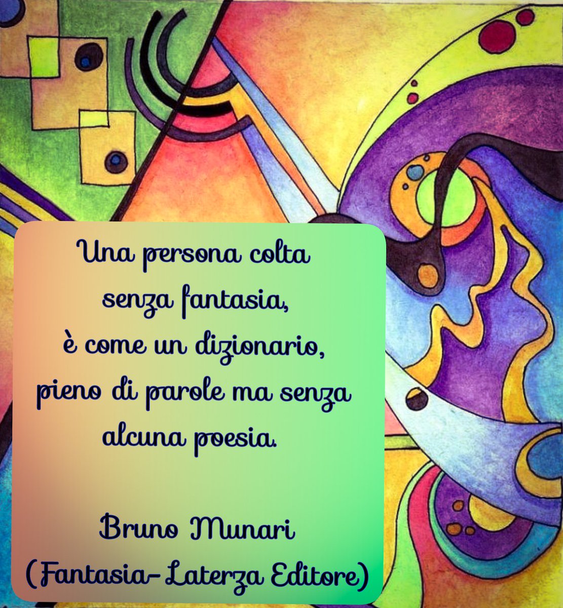 materathea's tweet photo. @CasaLettori #VociLetterarie #CasaLettori #munari #laterzaeditore #poesia #dizionario #creativity #creatività #fantasy #fantasia #parole #arte #colori #colors https://t.co/oojtHVZ6ql