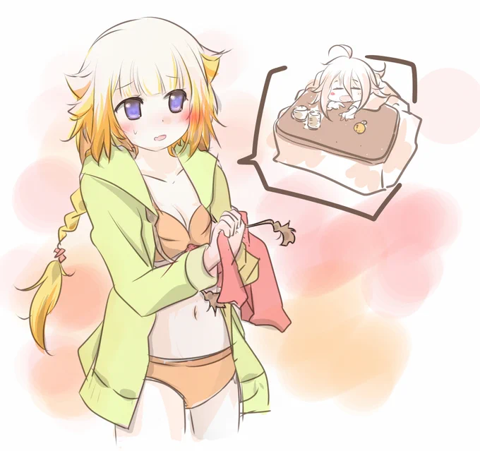 寒くてコタツ出したので、夏装備も出してみた。(? 