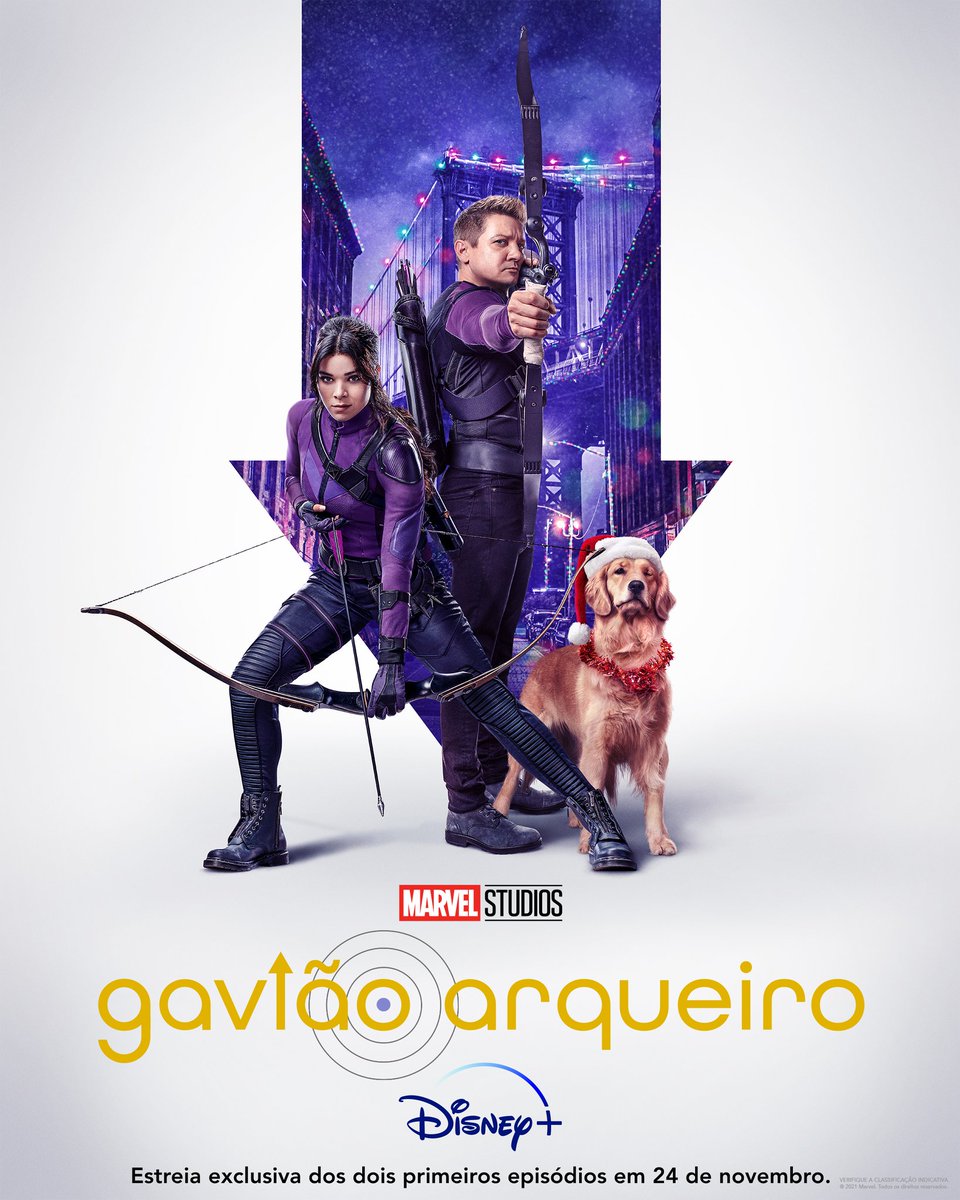 rapadura's tweet photo. Os dois primeiros episódios de #GaviãoArqueiro já estão disponíveis! Às 12h, teremos a clássica #RapaduraLive da Marvel para comentar todos os detalhes.
Já se inscreve aí ⬇️⬇️⬇️
https://t.co/WnX9onk0VH https://t.co/iT3AnUnmtH