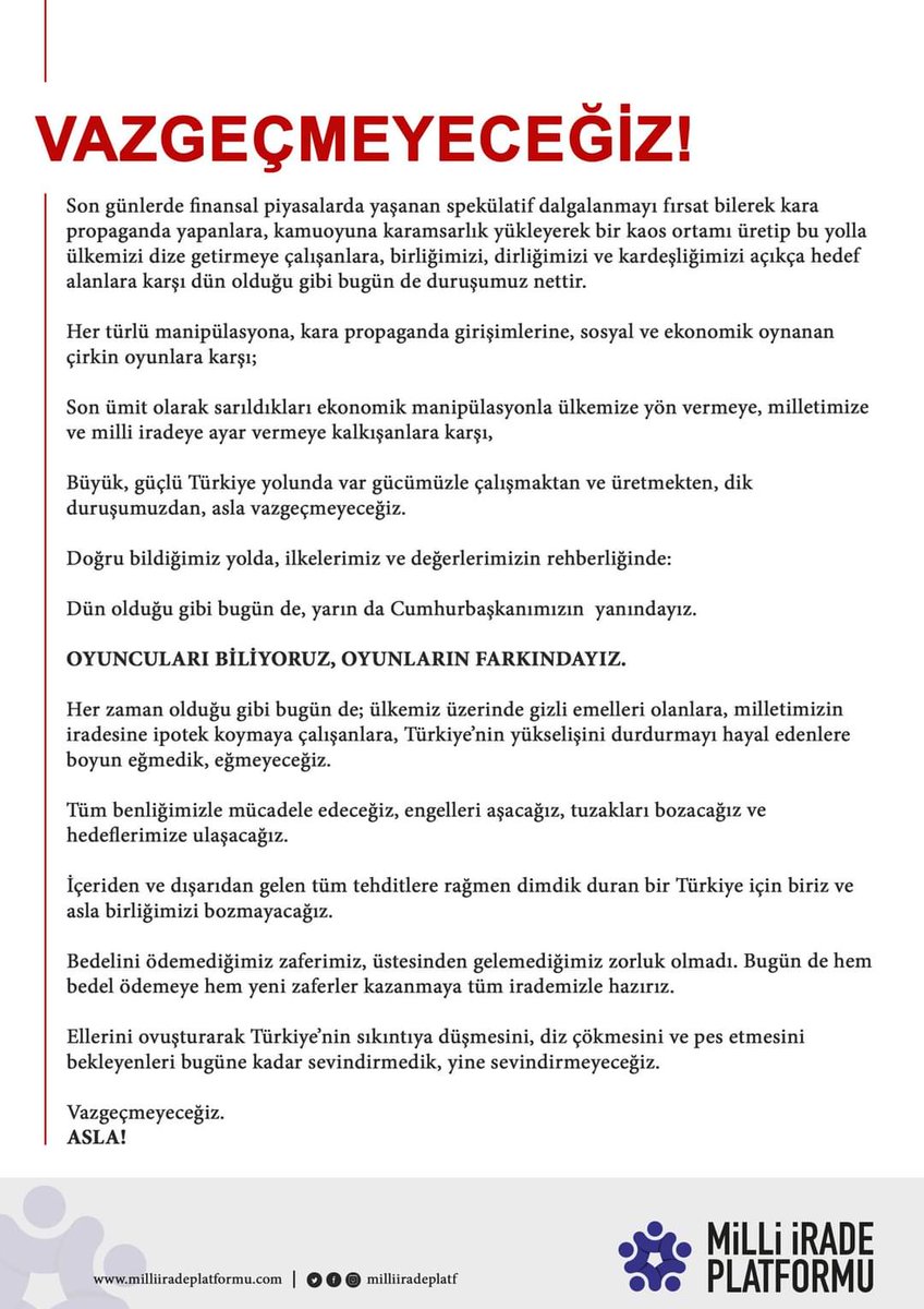 #DevletiminYanindayim