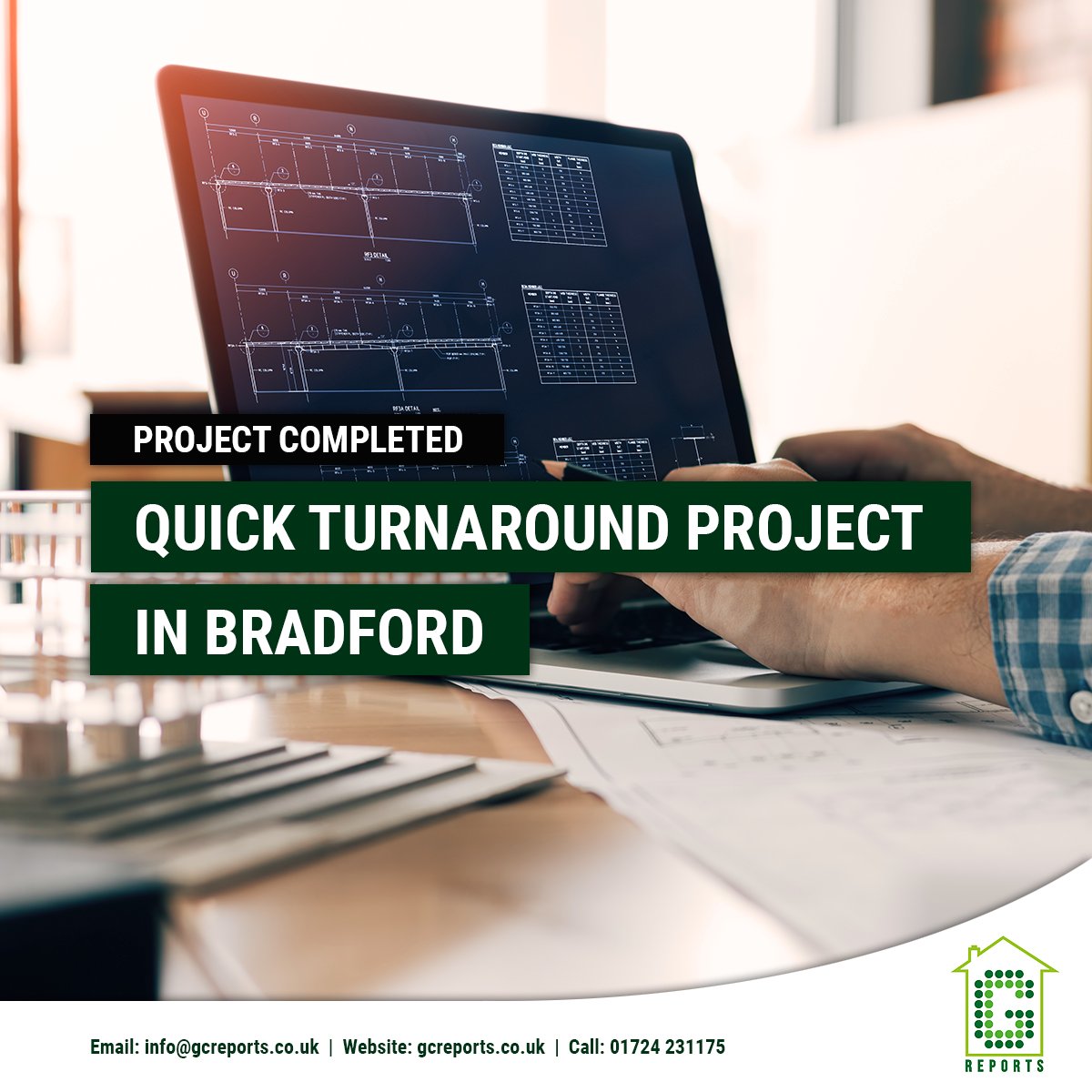 GCReports1's tweet image. A #Bradford based client came to us requiring #SAPCalculations, #AirTightnessTesting and #EPCs within 48 hours as the building inspector was leaving the business.

We were able to provide all these services within the tight deadline, resulting in one very happy client.
