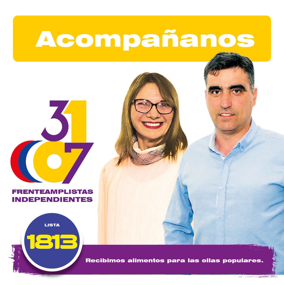Acompañanos mañana en nuestros cierre de campaña metropolitano!

Trae un alimento no perecedero.

<a href="/ENFAuy/">EnFA Frente Amplio</a>