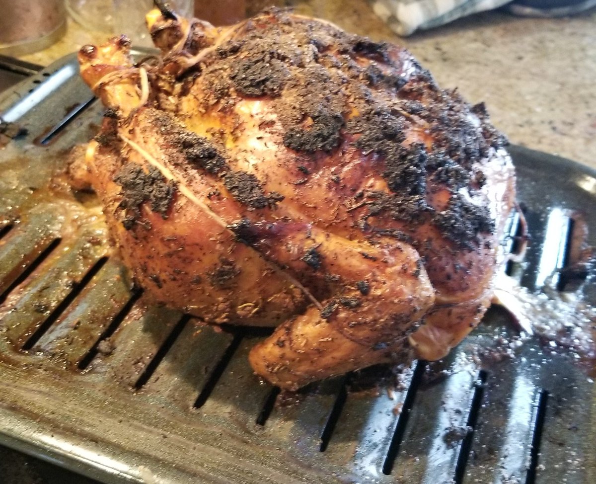 At home this week, off with COVID breakthrough for 10 days, symptoms were gone in 3 days. Just mild congestion and headache. Playing nanny all week and roasting a chicken while watching a lid simultaneously is a major achievement.