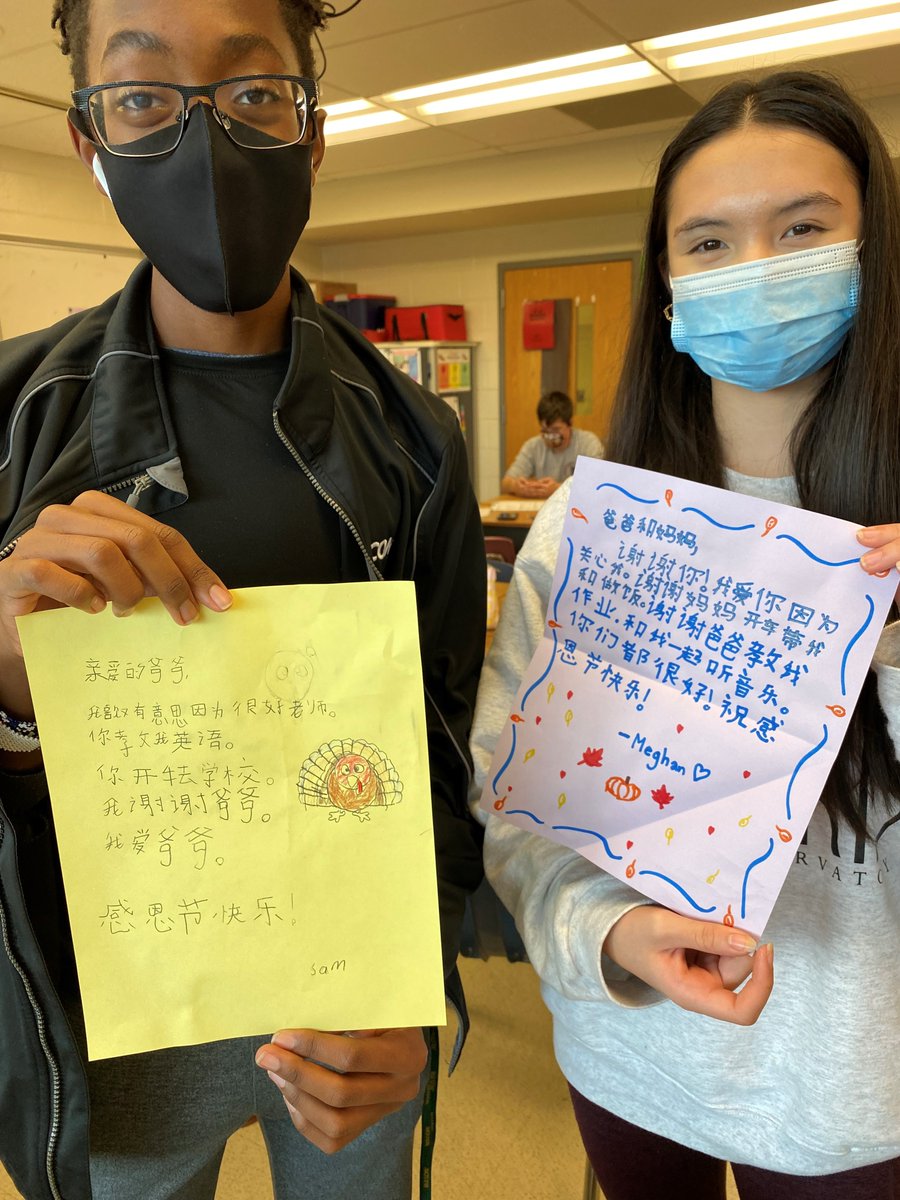 Chinese_Edison's tweet photo. Students' Thank You notes https://t.co/njto38fu1m