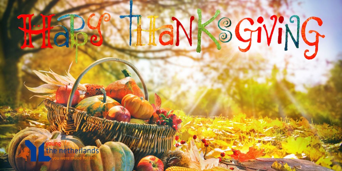 YoungLifeNL's tweet photo. Happy Thanksgiving from us to you! - https://t.co/X6cUHdye59 https://t.co/d2SEbHvWq0