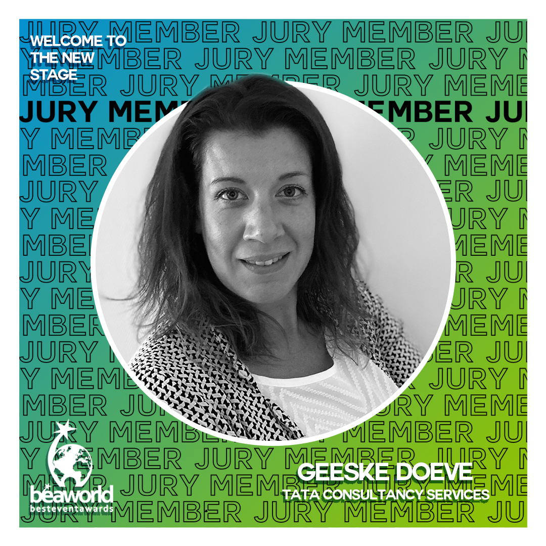 BeaWorldFest's tweet photo. "I am honored to be part of Bea World again. I am looking forward to all the 2021 entries and also to be blown away again by how amazing and creative the event industry is."
@geeskedoeve, Head of Events Europe & UK for @TCS and returning #jury member of #BeaWorld 2021. https://t.co/Ebp1w8BoeZ