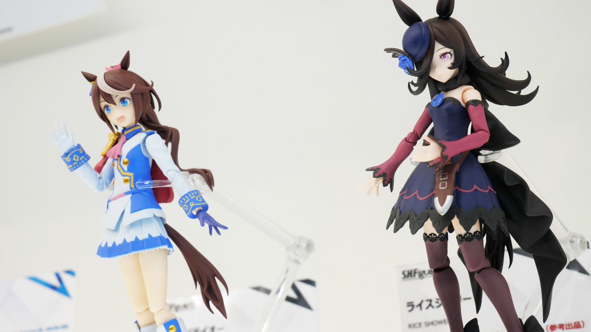 kyoryugerJP's tweet photo. ウマ娘がついにフィギュアーツに！トウカイテイオー＆ライスシャワー フィギュアーツZERO 宿儺＆虎杖悠仁も展示！鬼滅の刃、スパイファミリー他 魂ネイションオンライン2021  魂ネイションズ東京 https://t.co/yTNe9g6OXE @YouTubeより https://t.co/BYzAidkPZt