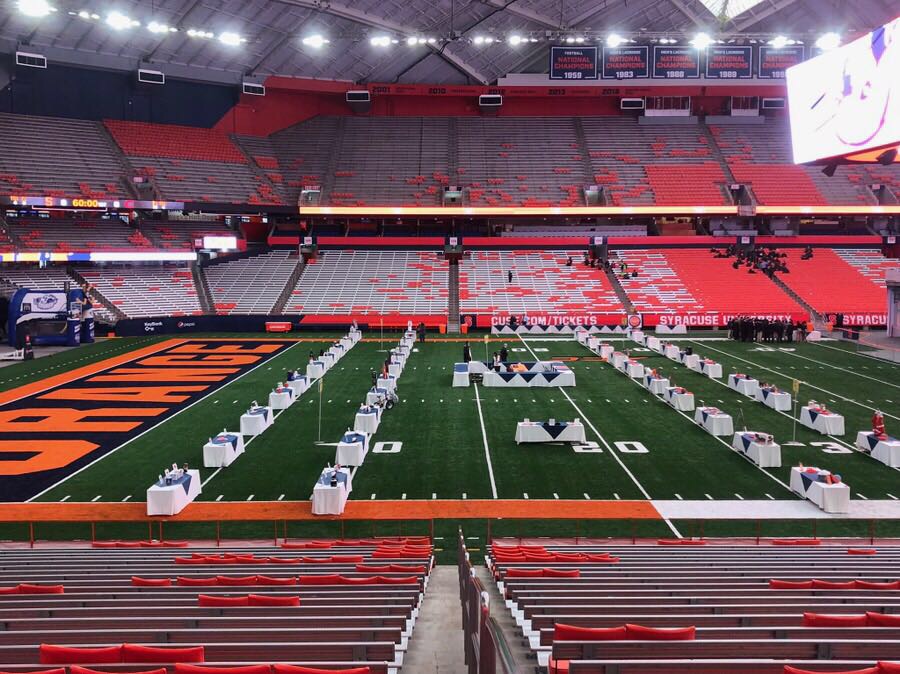 The bidding continues for the <a href="/SyracuseU/">Syracuse University</a> <a href="/SUFalkCollege/">Falk College of Sport</a> 17th Annual Charity Sports Auction. This year's event benefits the <a href="/JJB_Foundation/">Jim & Juli Boeheim</a>! Register today and start bidding! The online portion ends Nov. 27th! 

sucharitysportsauction.com

news.syr.edu/blog/2021/11/0…