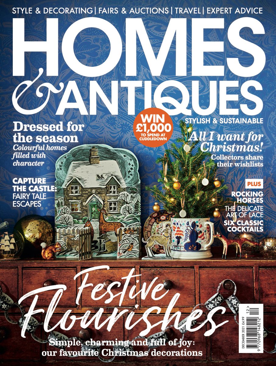 homes_antiques's tweet photo. Our December issue of H&amp;A is here! Take a tour of all the antiques, homes and Christmas inspiration inside this issue! https://t.co/V575hFxqrQ https://t.co/5Nl0EtkcoG