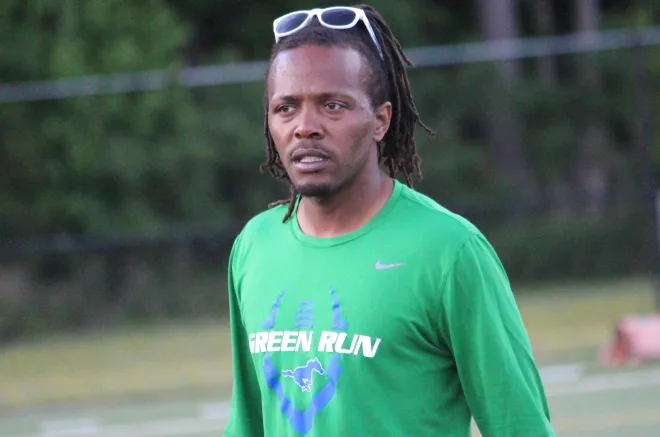VaPrepsRivals's tweet photo. Check out the 2021 All-Beach District Football Teams as voted on by the coaches.

Offensive POY - Xavier Davis (Green Run)
Defensive POY - Jahleel Culbreath (Ocean Lakes)

Co-Coaches of the Year:  Brandon Williams (Green Run) &amp; Daryl Cherry (Kempsville)

https://t.co/WNyoWPeauA https://t.co/HbOwKsOQfJ
