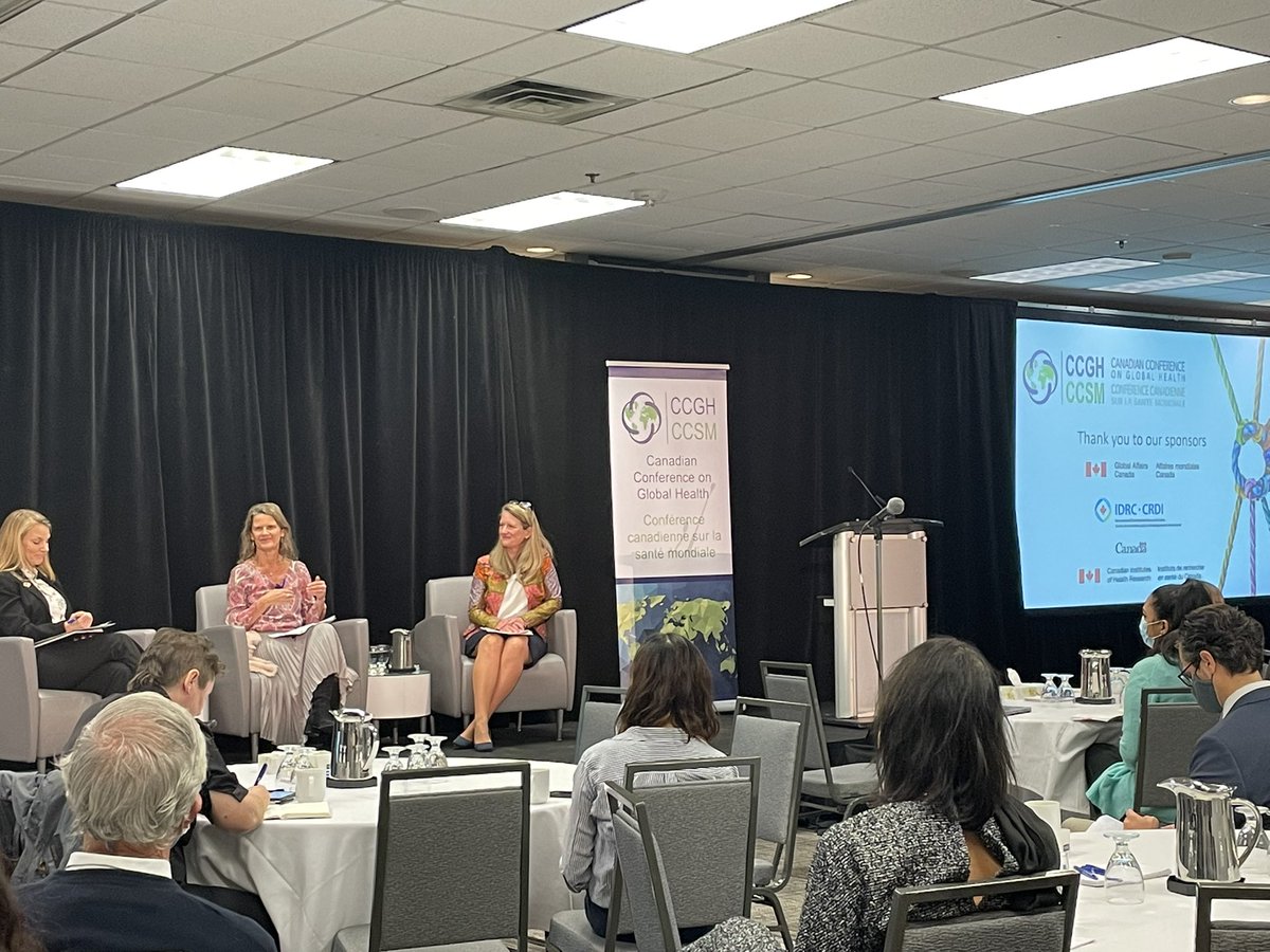 CAGH_ACSM's tweet photo. #CCGH2021 opening plenary. In-person speakers @AKrentel, @Access2Rachel &amp; @_kelseylemon discussing a much needed compassion revolution in #global #health #partnerships https://t.co/ZE40YUQsU3