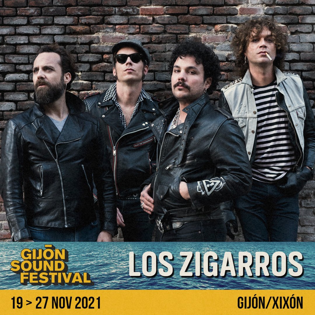 Mañana, jueves 25, @loszigarros visitarán #GijónSound2021 en la que será una parada de su tour '¿Qué demonios hago yo aquí?' 🤩 Os esperamos en el Teatro Albéniz a partir de las 21:30 horas. Más info y entradas a la venta aquí 👉 bit.ly/LosZigarrosGSF