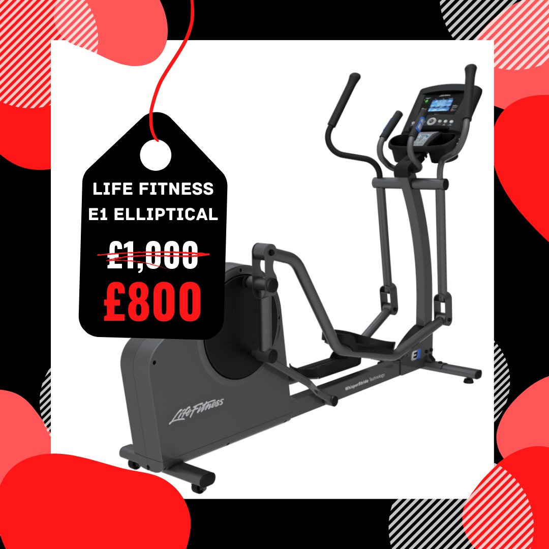 AmazonLeisureUK's tweet photo. ⬇️ BLACK FRIDAY PRICE DROP ⬇️

Life Fitness E1 Crosstrainer is now £800.00

Shop on our website: https://t.co/92KDJUZzLs

#blackfriday2021 #discounts #deals #sale #gymequipment #blackfriday #onlineshopping #instagram #blackfridaydeal #smallbusiness #cybermonday https://t.co/35c4aPps29