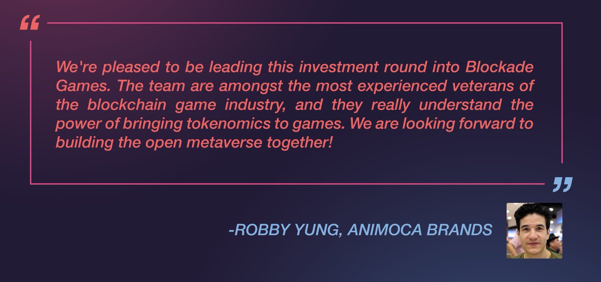 neondistrictRPG's tweet image. Thank you to our investors @viewfromhk @ysiu of @animocabrands for being a pillar of strength and supporting teams working to build a user-first open metaverse.