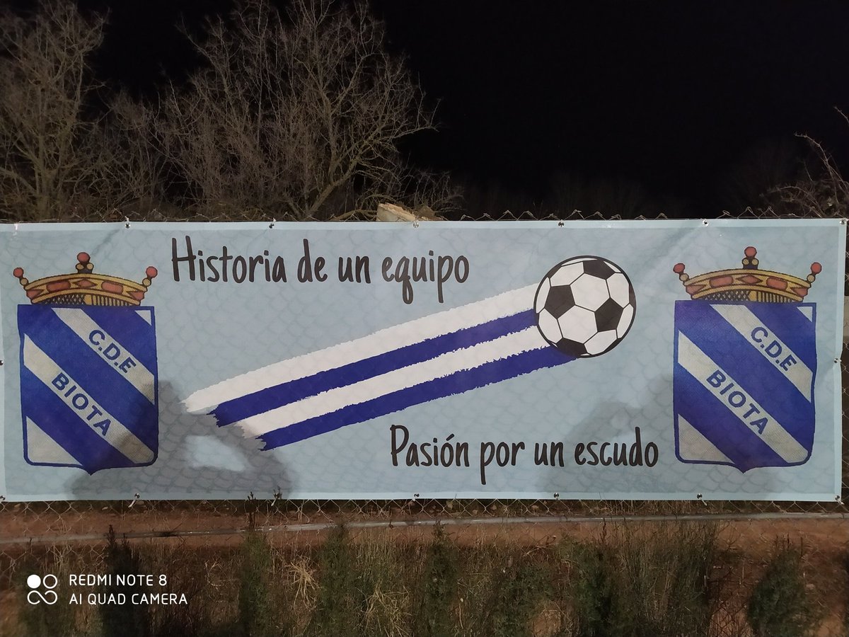 🏆 <a href="/CDEBIOTA/">C.D.E.Biota</a> VS <a href="/SPradillano/">???????????</a> 
📆 14/11/2021
⏰ 15:30
🏟️ Municipal de San Miguel

#VamosBiota #OrgulloBlanquiazul #PasionPorUnEscudo