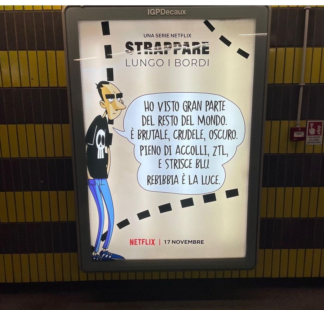 rakyhARTness's tweet photo. Promozione : la stai facendo dannatamente bene!! 💯
#zerocalcare #Netflix #zerocalcareserietv https://t.co/IvFkrL7Ow8