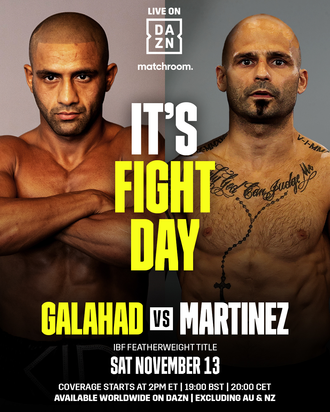 Dazn Boxing 𝐅𝐈𝐆𝐇𝐓 𝐃𝐀𝐘 𝐈𝐒 𝐇𝐄𝐑𝐄 Watch The Galahadmartinez Card Live On Dazn Around The World From 7pm Gmt Excluding Australia Amp New Zealand T Co Edx1oedfnx Twitter