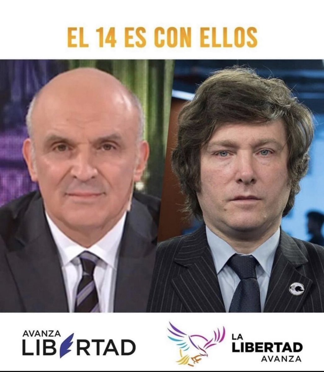 MgKarinHiebaum's tweet photo. Y esta es la única solución para CABA con @JMilei en @LLibertadAvanza y en Provincia de Buenos Aires con @jlespert en @AvanzaLibertad_  RT x favor @ABENEGASLYNCH_h @lauralavalle3 @solebensusan @alejandro_gesto @MJMendezCasarie https://t.co/Ob07OBNjGz