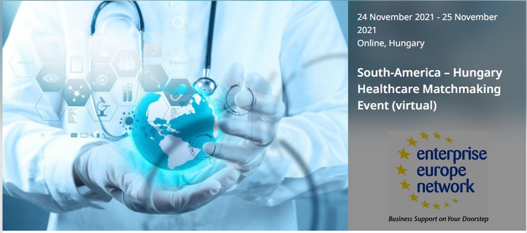 Los invitamos al 1er encuentro online profesional húngaro-argentino-paraguayo-uruguayo de tecnología de la salud 🗓️24 y 25 de noviembre de 2021 entre las ⏰09:00 y 14:00 horas, Mas información: …ary-healthcare-matchmaking.b2match.io