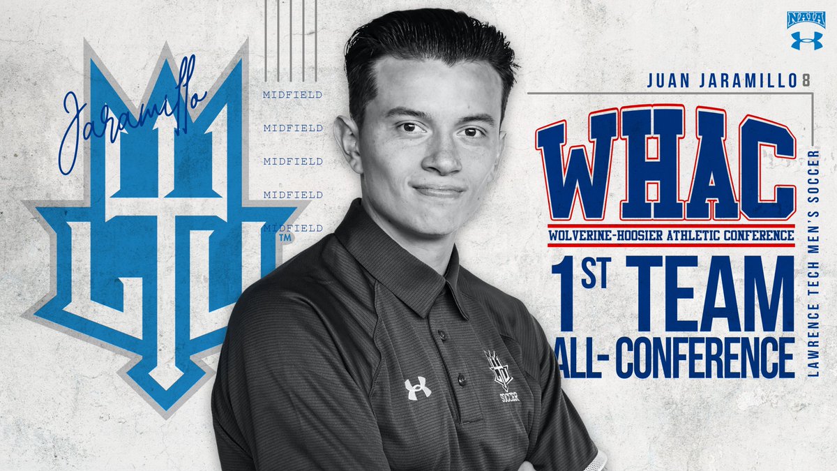 LTUAthletics's tweet photo. Congrats to Juan on his First Team All-WHAC and Champion of Character Honors #WeAreLTU @LTUMensSoccer https://t.co/U2i2XVdTKi