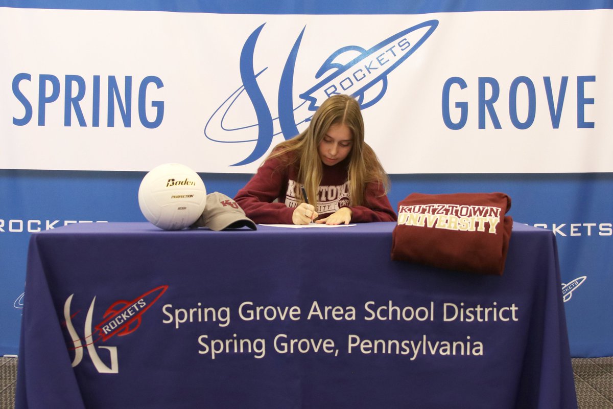 SGASD_Athletics's tweet image. Congratulations Maddie Ruhland for signing to continue her Volleyball career with @VBKutztown !!!!

#RocketPride