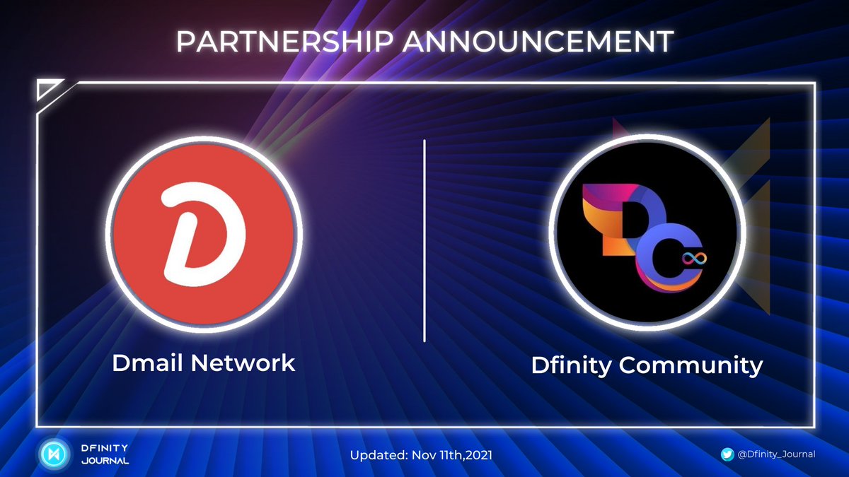 Congrats! Partnership between <a href="/dmailofficial/">DMAIL.AI</a> x <a href="/ICPSquad/">ICPSquad</a>

#Dmail &amp; #Dfinity Community

#Dfinity_Journal  #ICPSquad