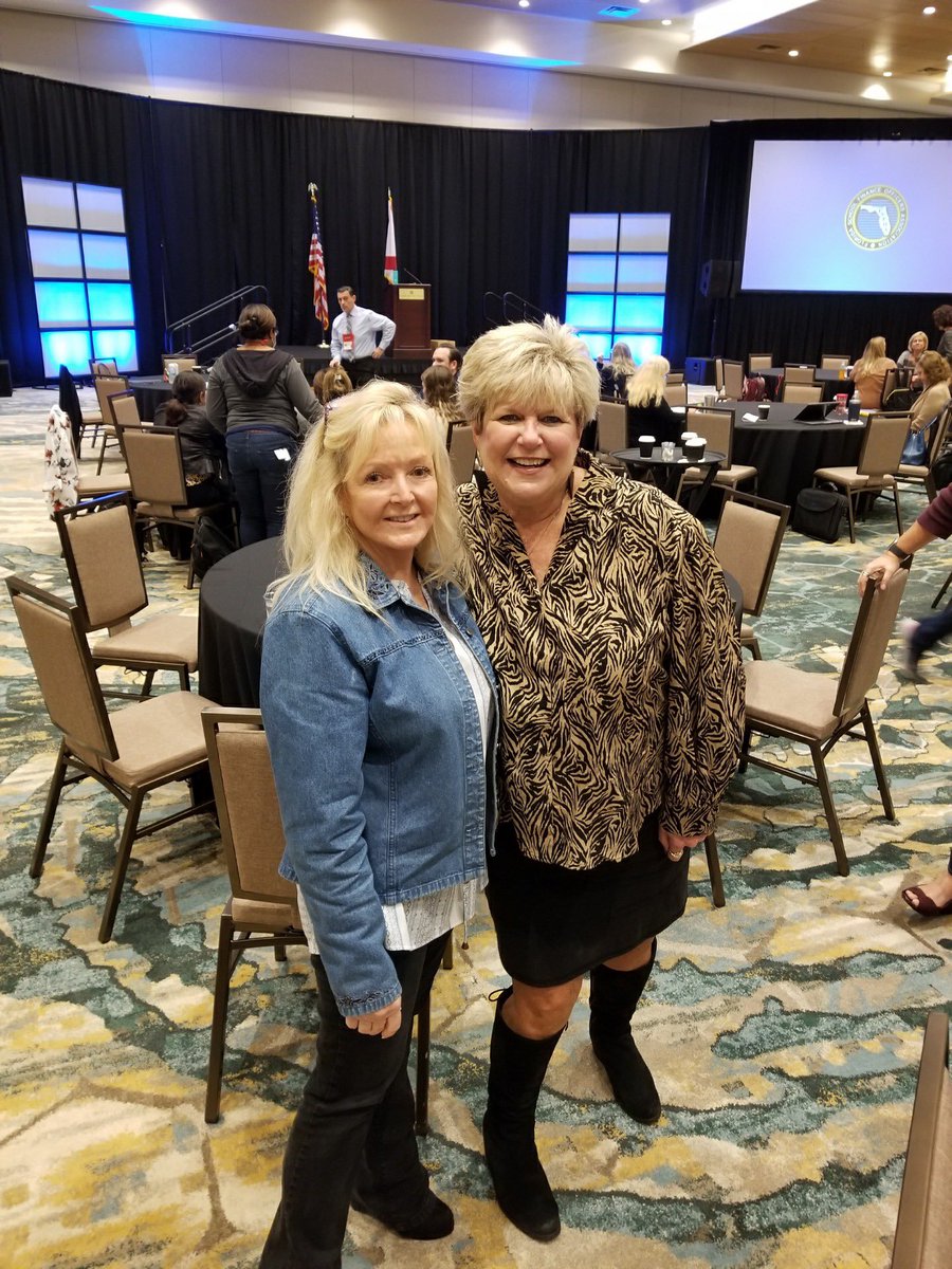It was awesome speaking to the Florida School Finance Officers today. Mary Chambers, who was the superintendent when I was elected to the school board was there as a sponsor. <a href="/FLSchoolBoards/">FLSchoolBoardsAssoc</a>