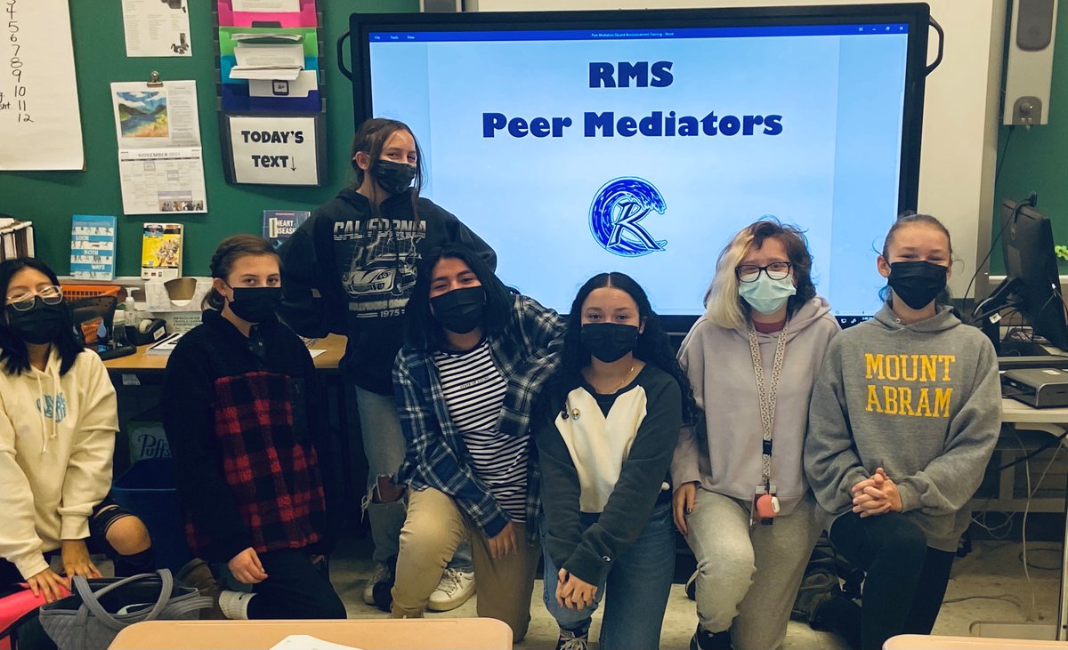 RMS Peer Mediators take their oath!