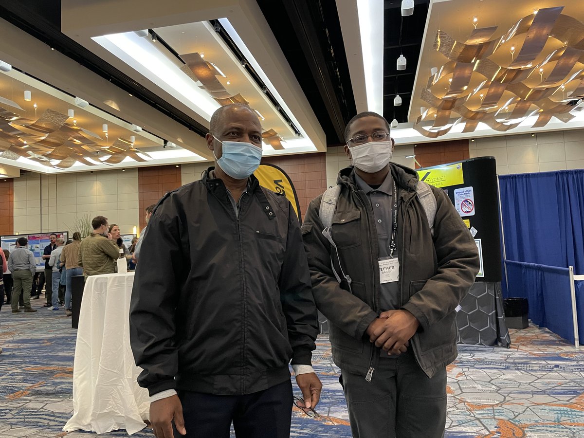 NOAALMRCSC's tweet photo. IT'S A WRAP!!! The NOAA LMRCSC thanks the @AmFisheriesSoc for hosting such a great annual meeting this week! Kudos to LMRCSC Scholar @kasondrar1 on her poster presentation! #STEM #Fisheries #AFS151 https://t.co/pudRLpKaa0