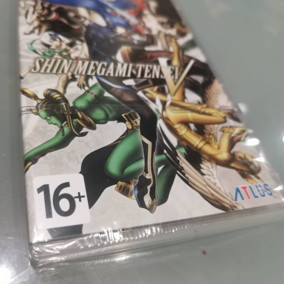 PleaseTmtd's tweet photo. Finally!!! 7 long long years after smt4... Can't wait to play it!!! 

#ShinMegamiTenseiV #ShinMegamiTenseiEnGAME #ShinMegamiTensei #smt #smt5 #jrpg #atlus https://t.co/PqtYLJyA1T