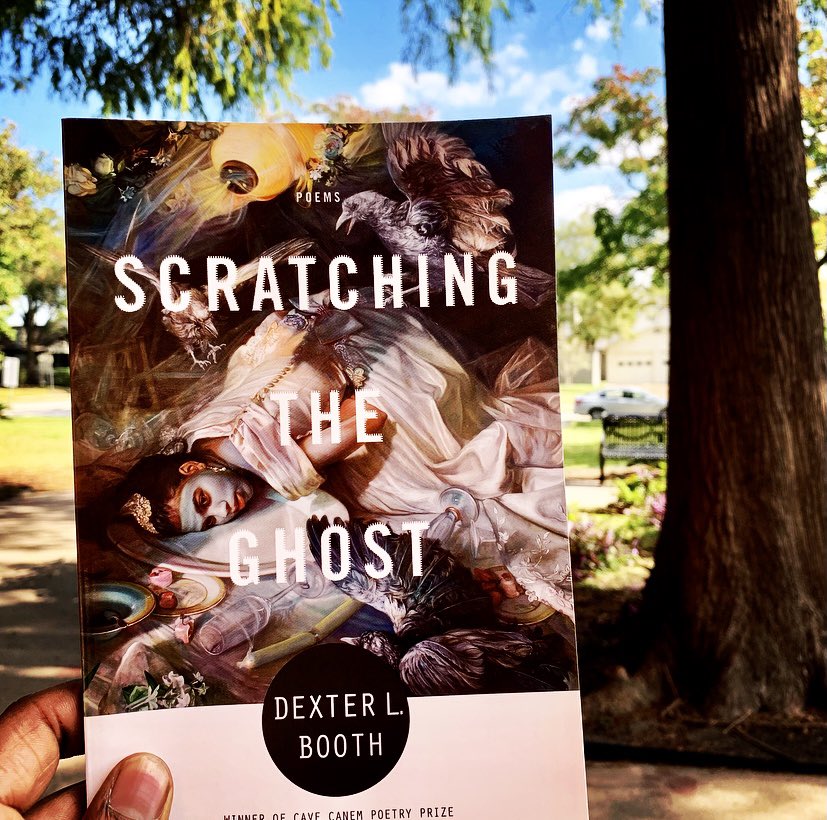 vanggarrett1's tweet photo. I just read SCRATCHING THE GHOST on my lunch break.
 
WOW!

You really need to check out this collection! Very solid verse!

Great job, @DexterLBooth! 
#vangpoet #vanggarrett #vantastic @MajorJacksons @cavecanempoets https://t.co/fG4tajAW79
