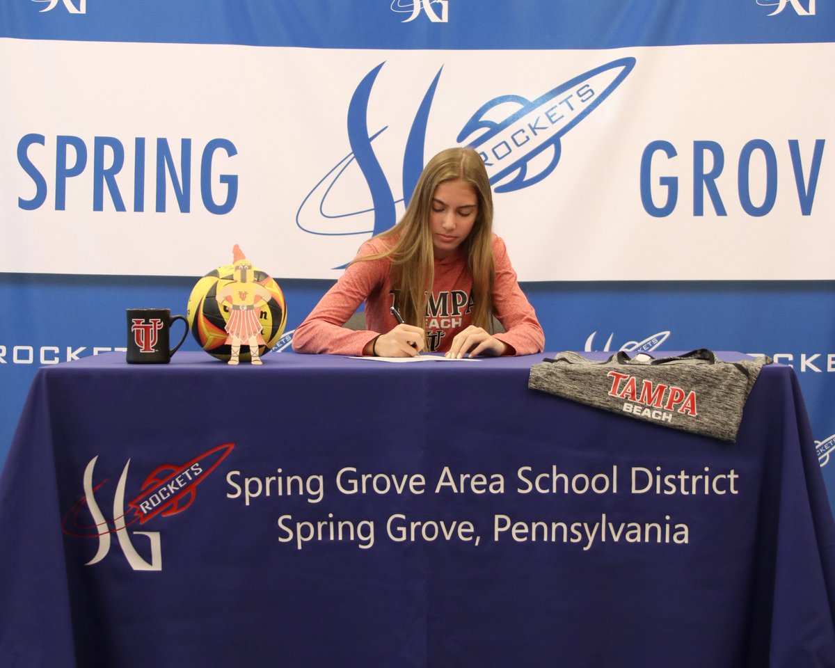 SGASD_Athletics's tweet image. Congratulations Hailey Wolfe for signing to continue her Volleyball career with @TampaBeachVB !!!!

#RocketPride