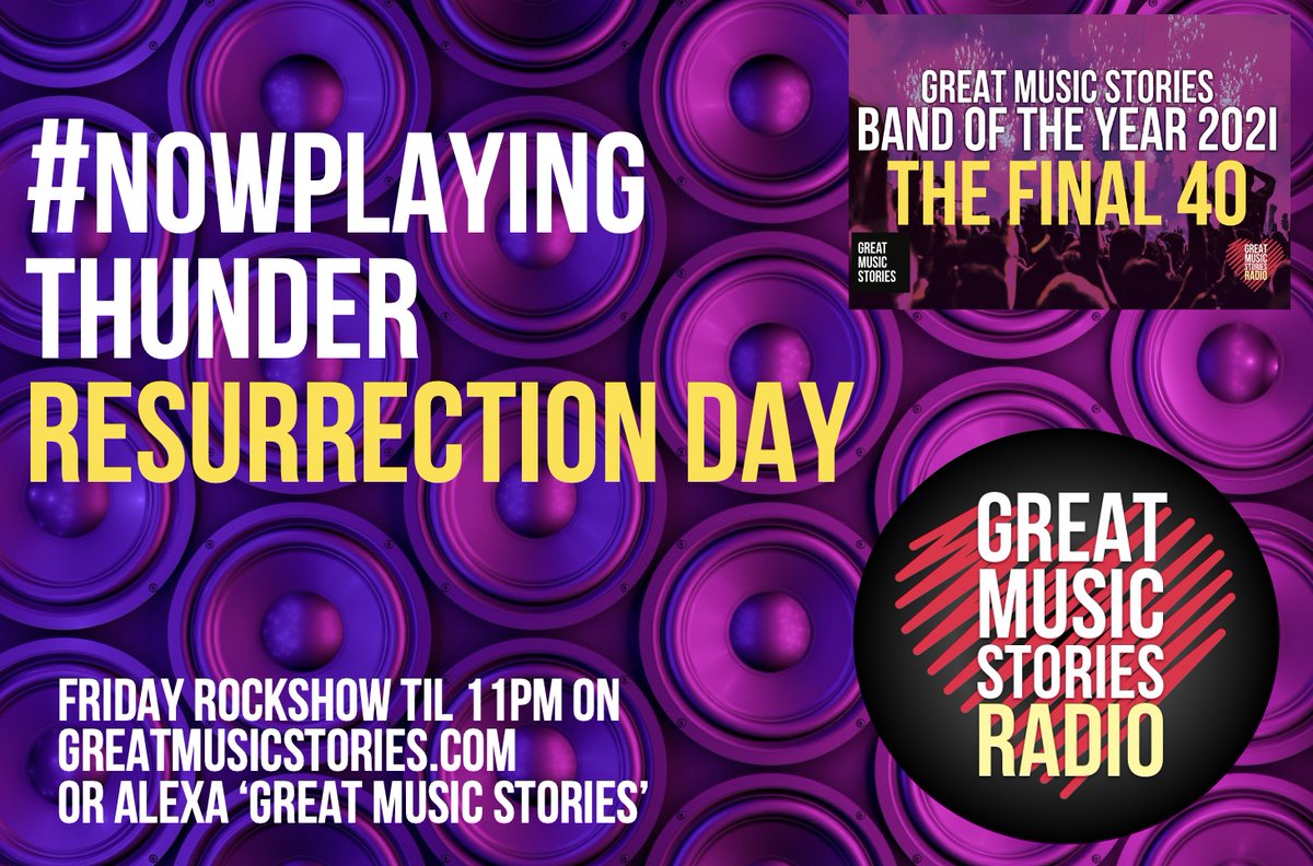 GuyB_rockshow's tweet photo. Thunder strikes!
And boy what a brilliant song this is ....
#Nowplaying #ResurrectionDay from the flag-bearers of British classic rock. Great voice, great guitar work, great song writing. Marvellous x https://t.co/Bha6vcUgg2