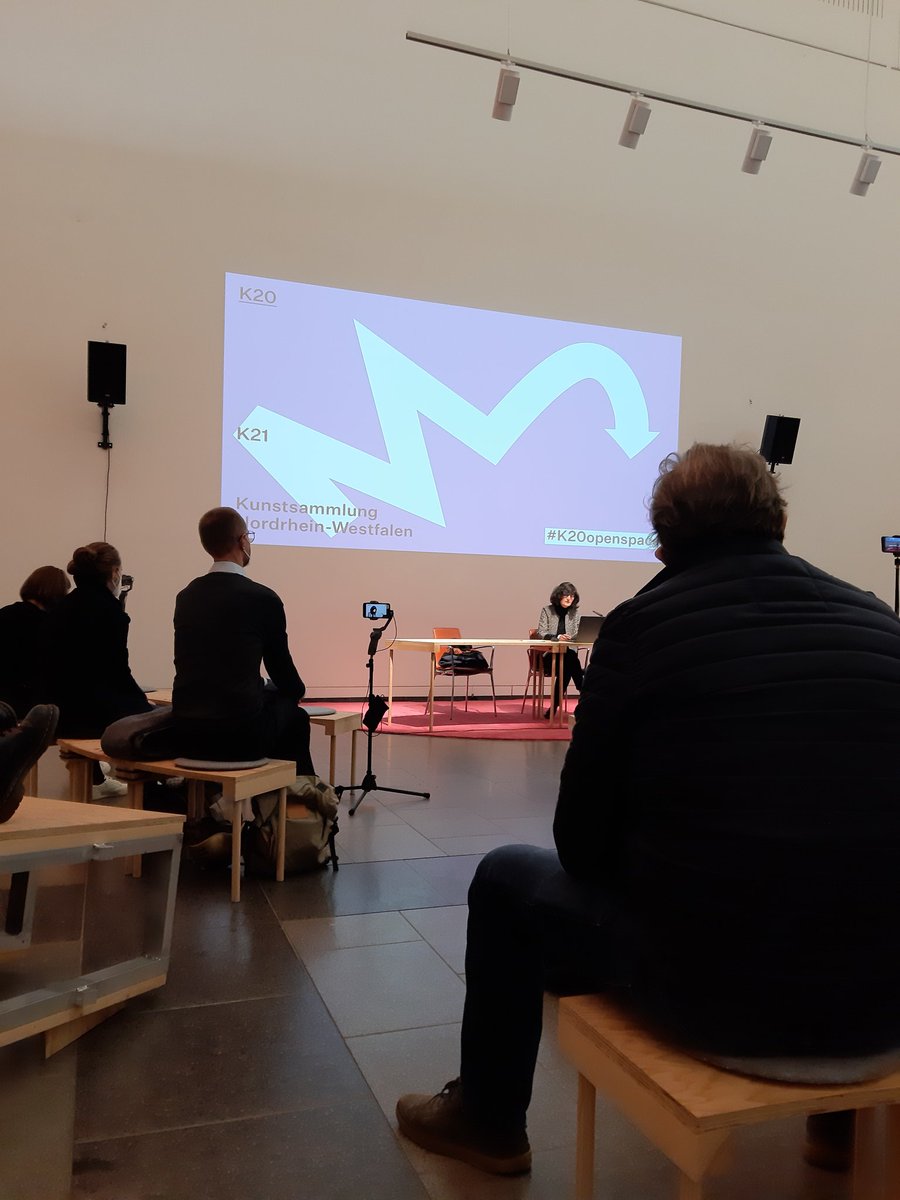kathbes's tweet photo. #K20openspace Nikita Dhawan zur Eröffnung in Düsseldorf https://t.co/6VNs3pc6uw
