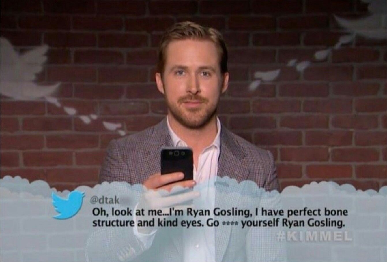 Happy birthday ryan gosling. 